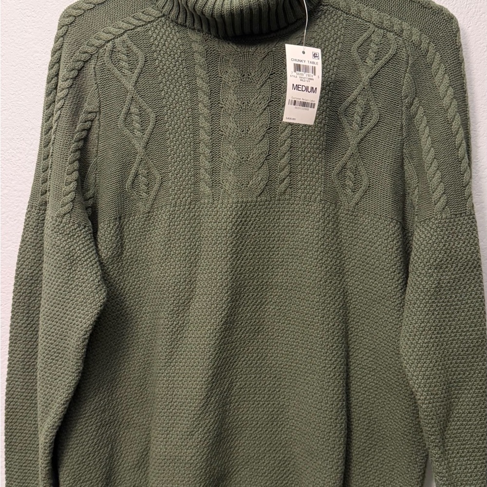Club Room Olive Turtleneck Sweater